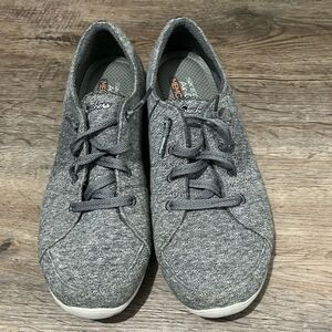 Skechers Madison Ave Inner City Fabric Gray Sneakers Women’s Size 10
